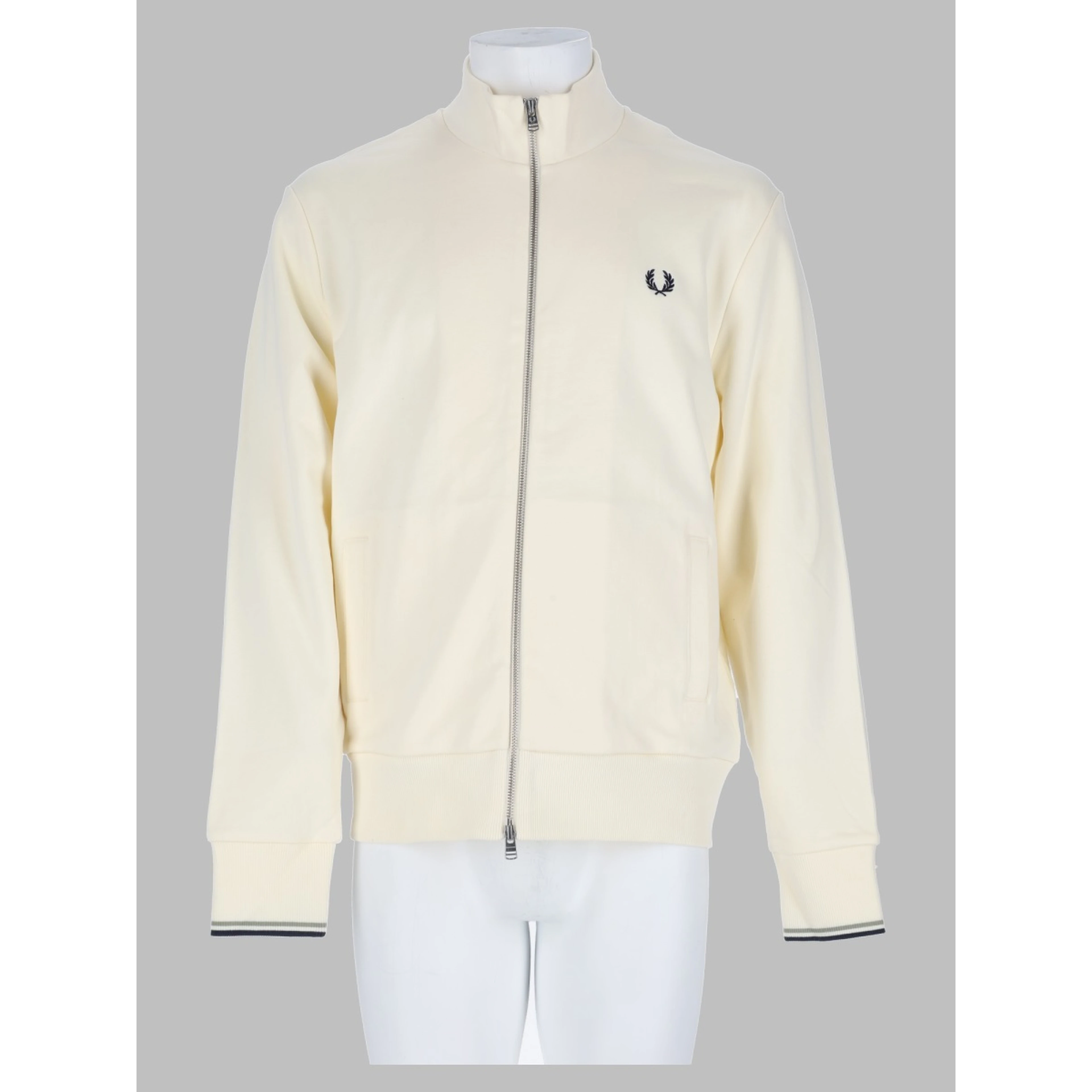 Felpa Con Logo e Zip