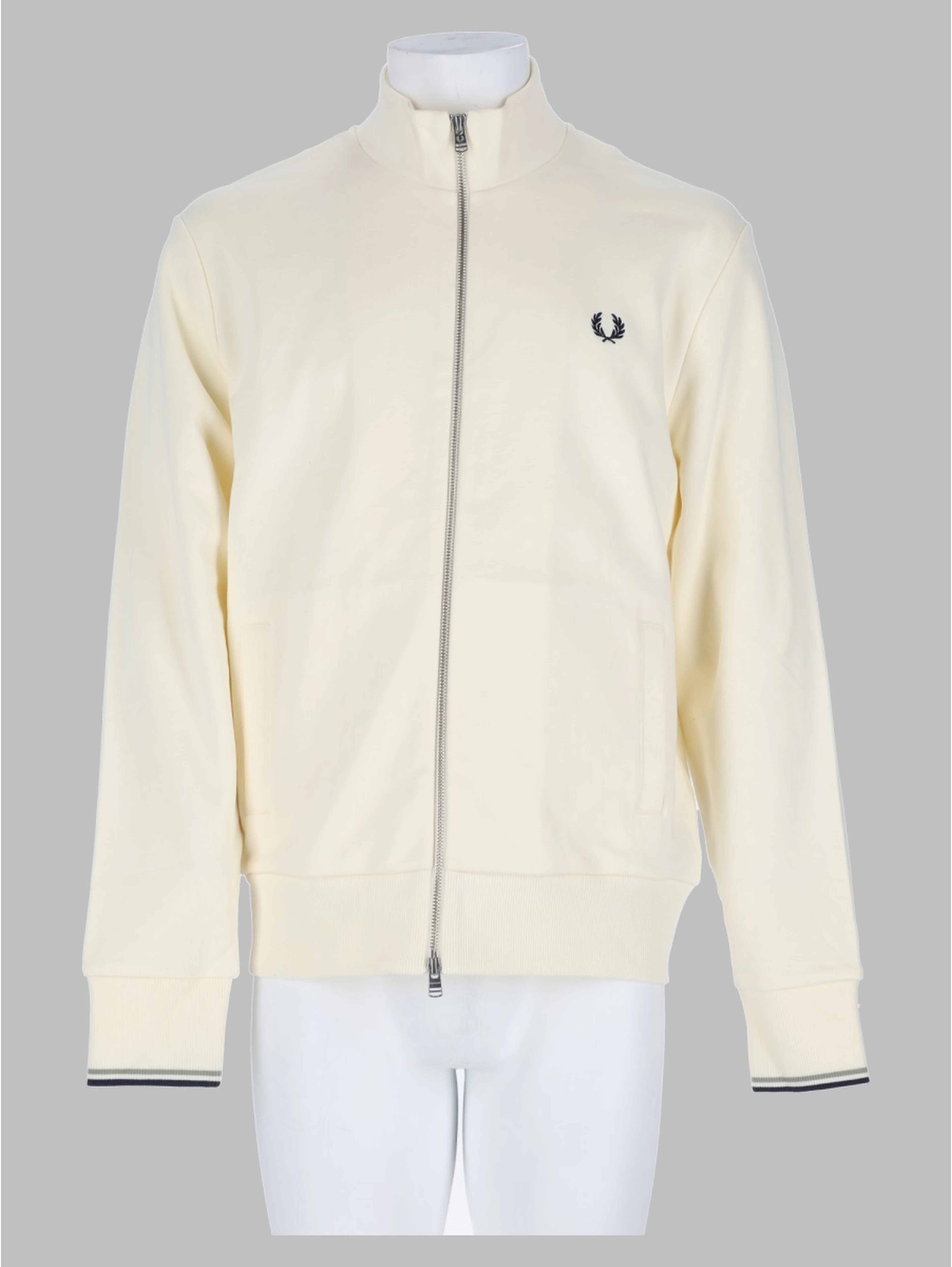 Felpa Con Logo e Zip