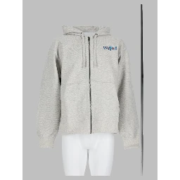 Felpa "Jumping Tiger" Con Zip