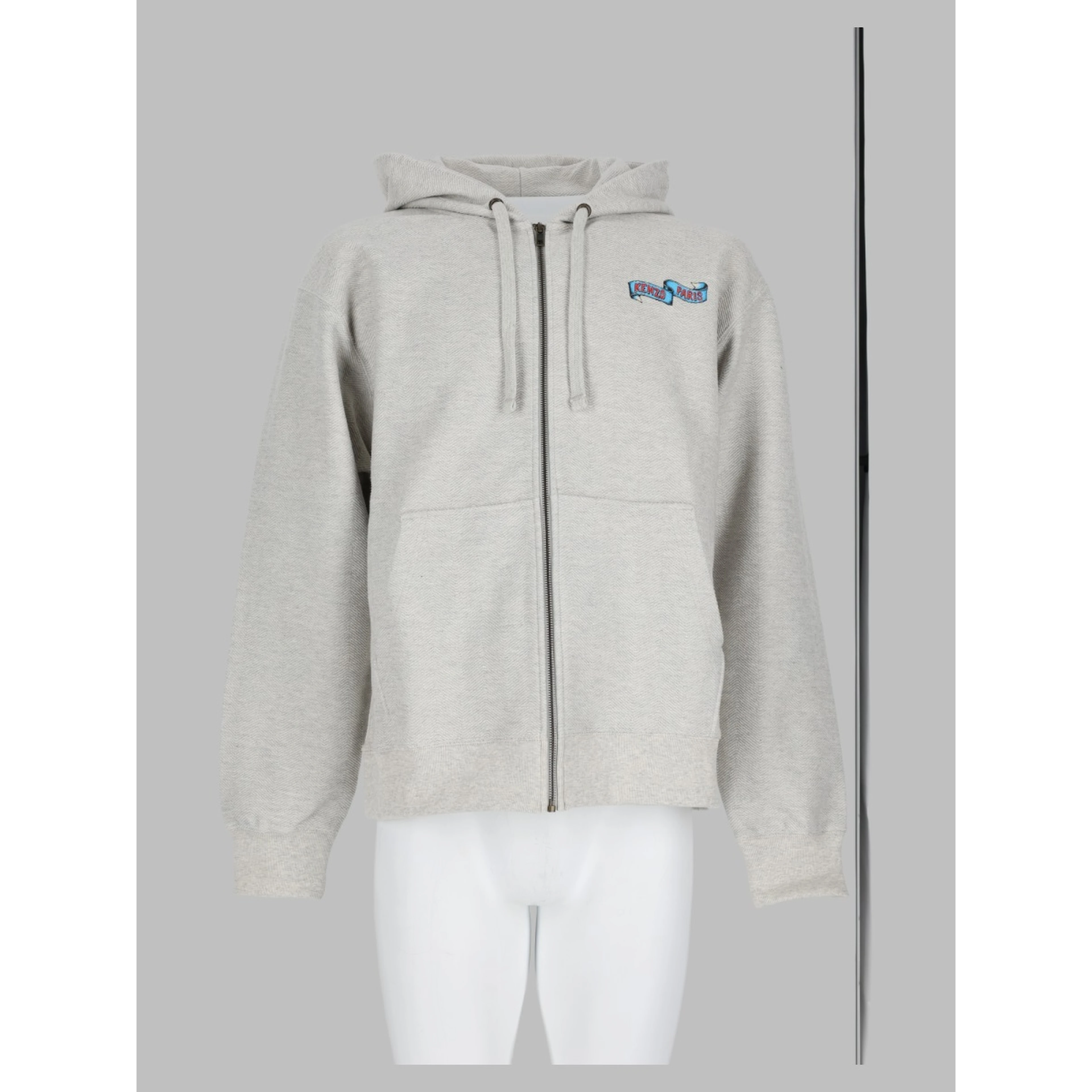 Felpa "Jumping Tiger" Con Zip