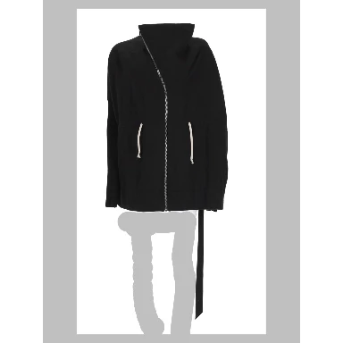 Giacca "Mountain" Con Zip Asimmetrica