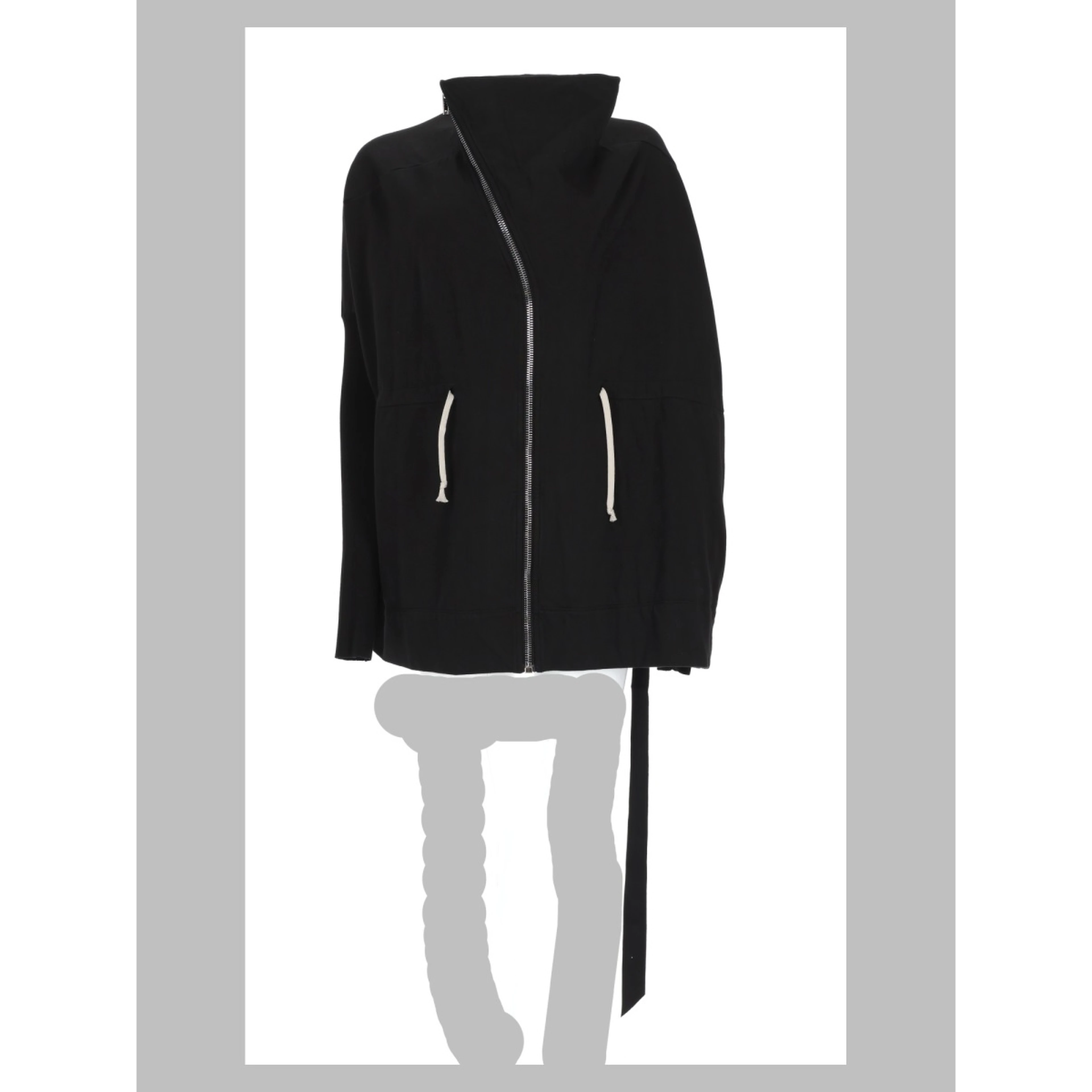 Giacca "Mountain" Con Zip Asimmetrica