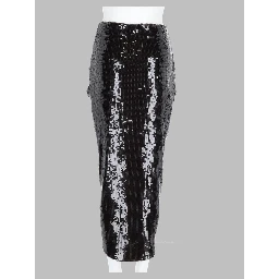 Gonna Annodata con Paillettes