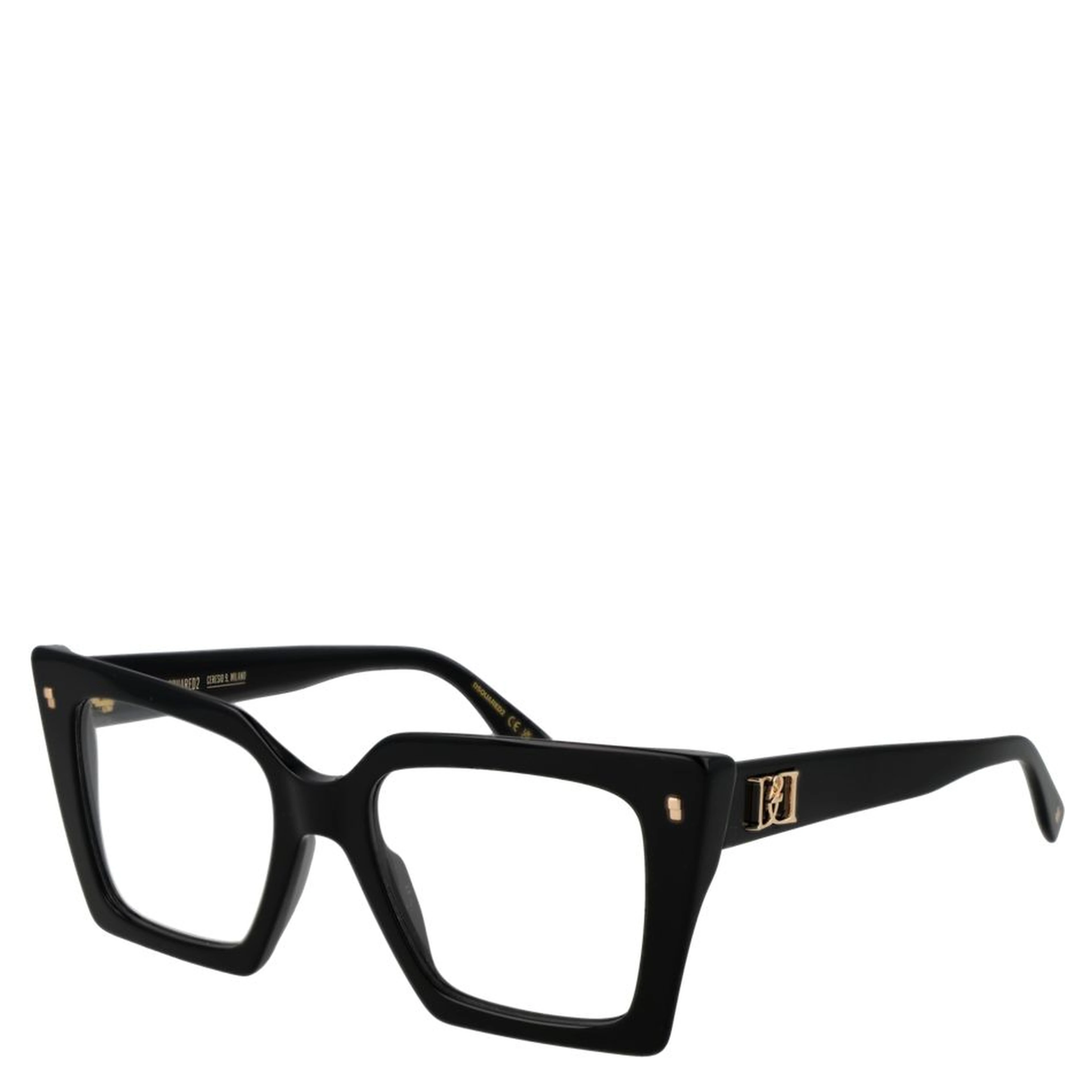 Black Acetate Glasses (Frames)