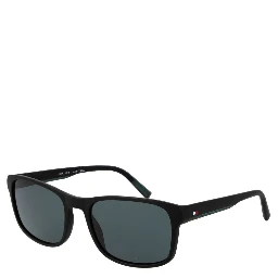 Black Polyamide Sunglasses
