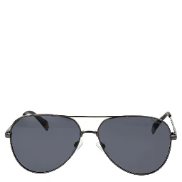 Gray Metal Sunglasses