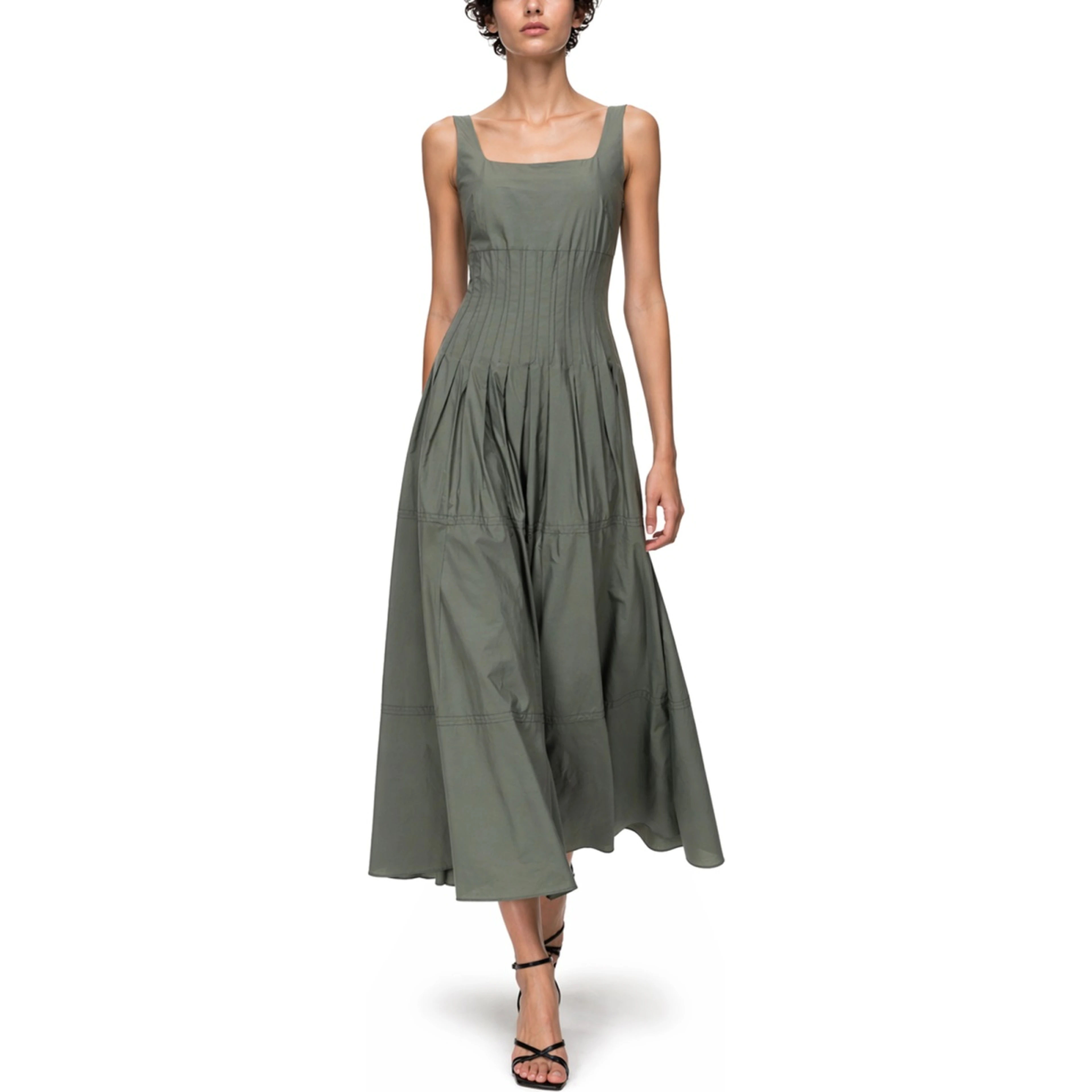 ABITO MIDI IN COTONE