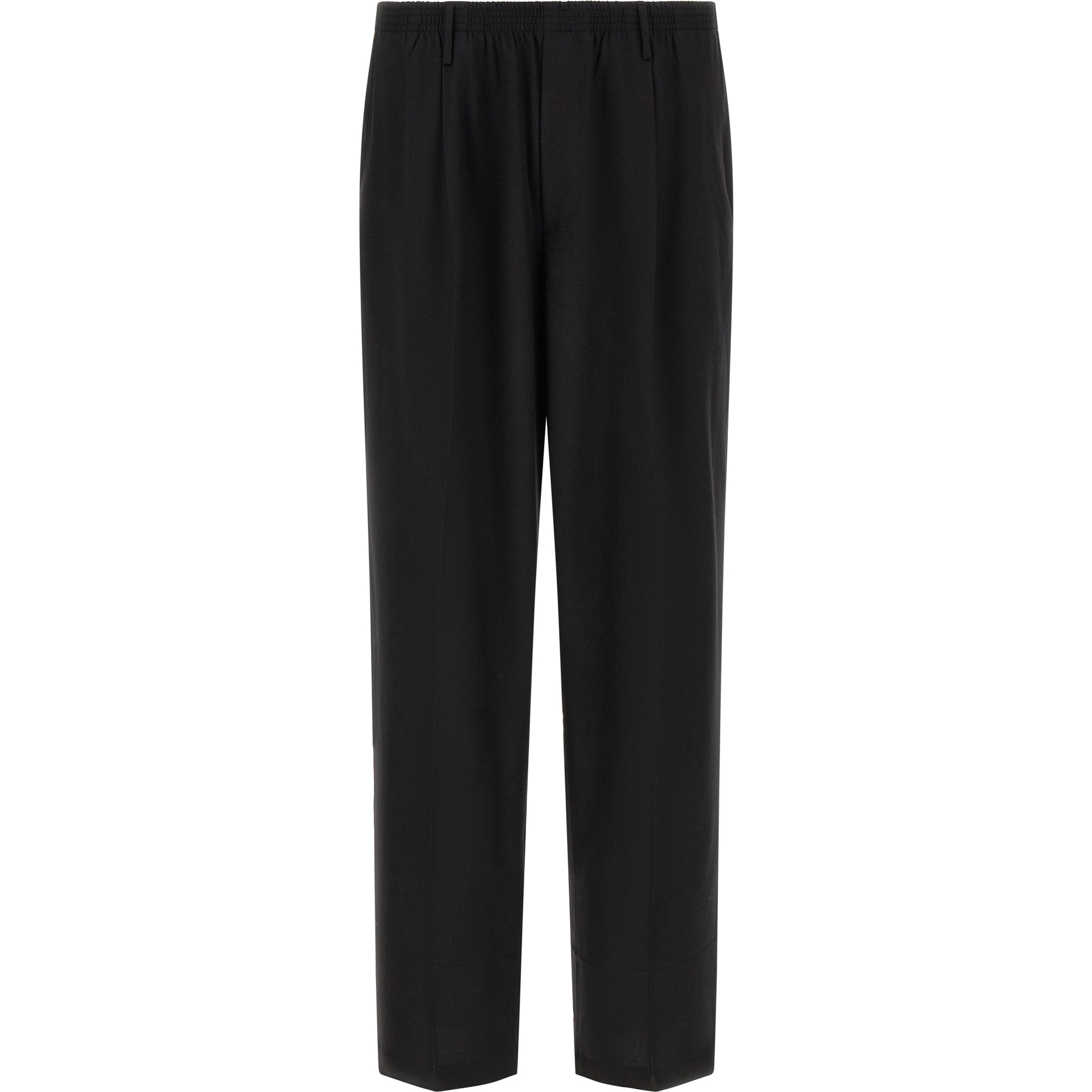 Black Virgin Wool Dress Pants