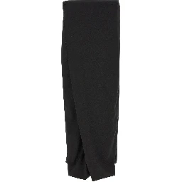 Black Virgin Wool Dress Pants