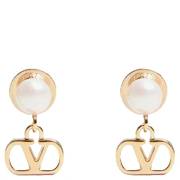 Gold Brass Earrings