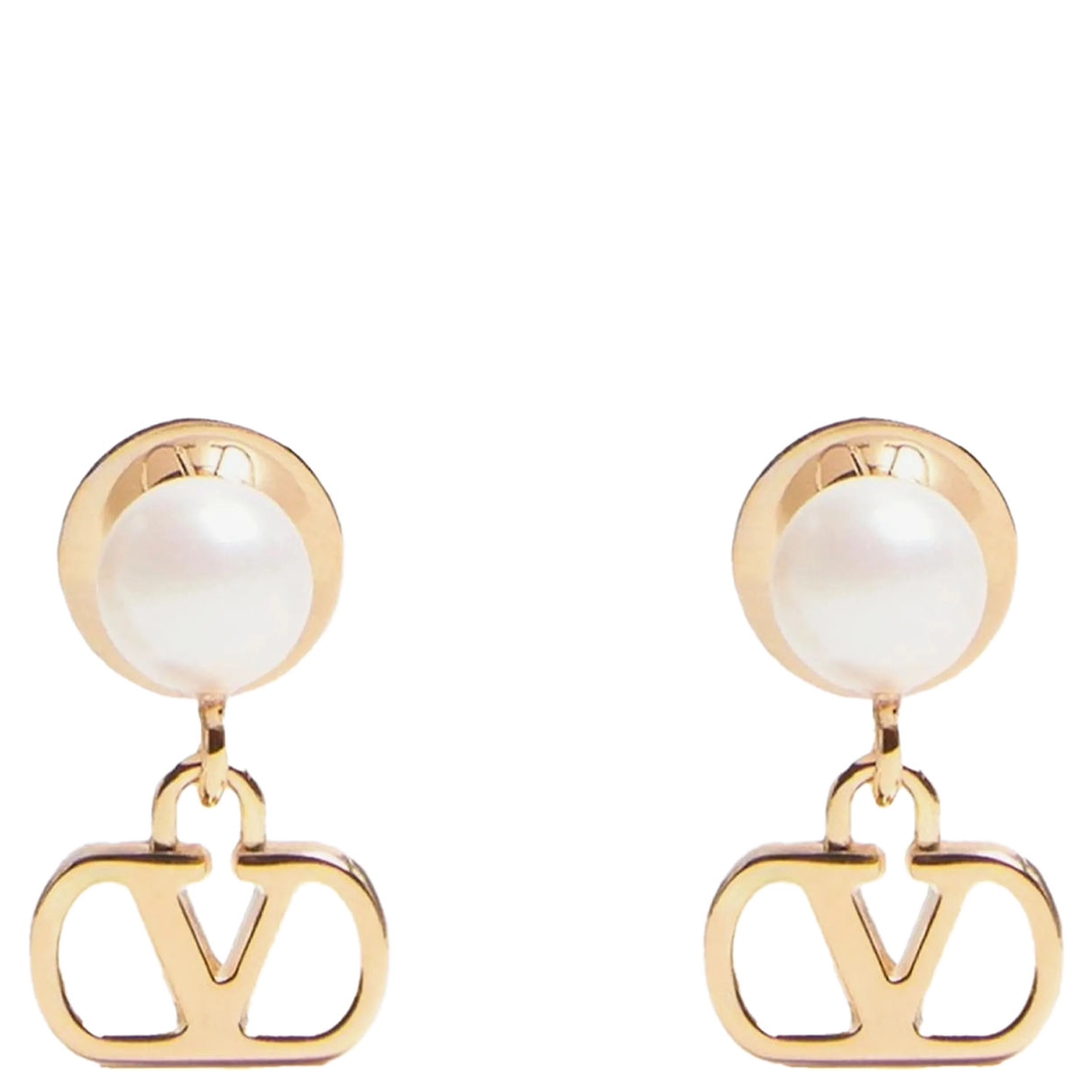 Gold Brass Earrings