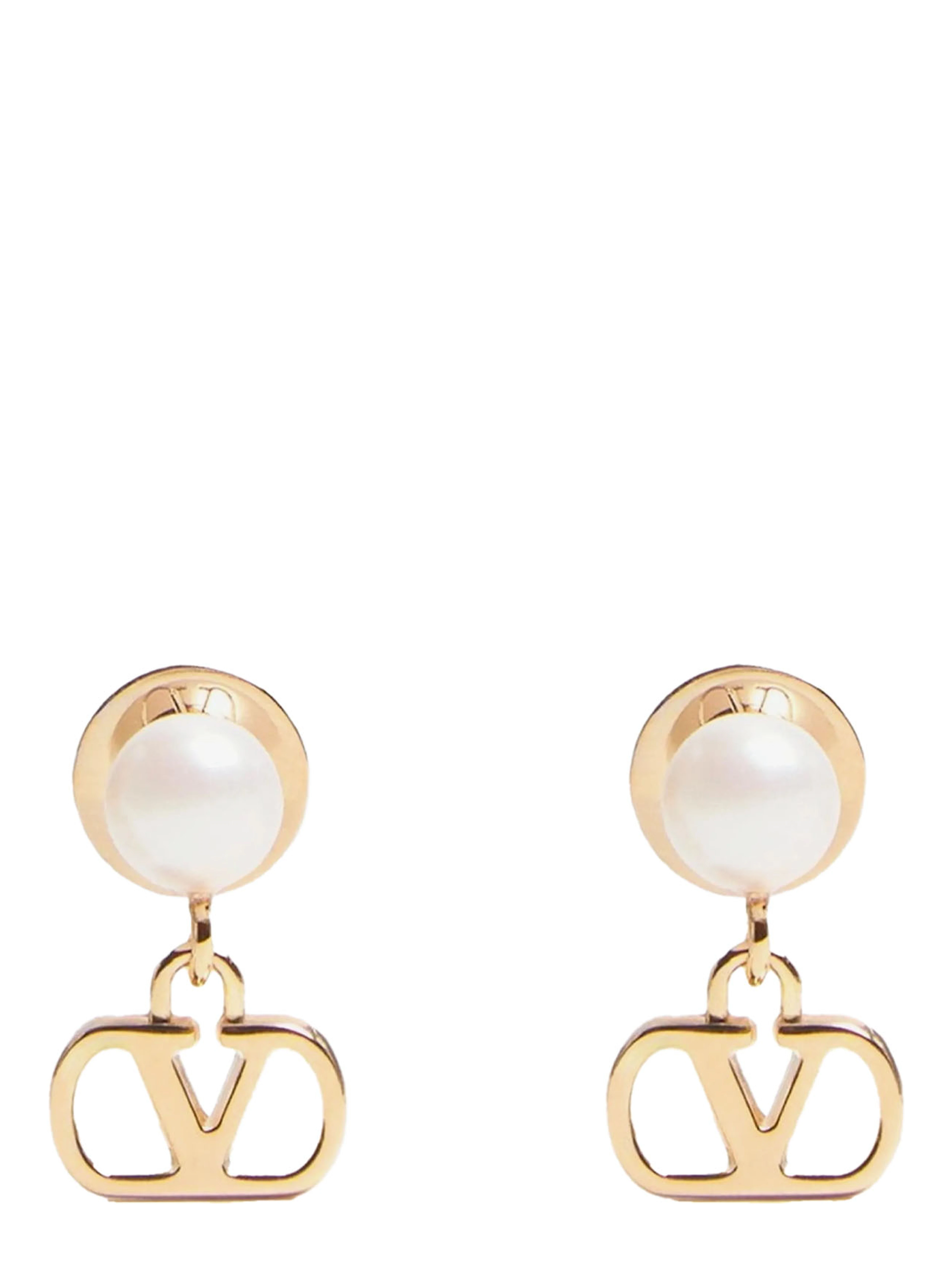 Gold Brass Earrings