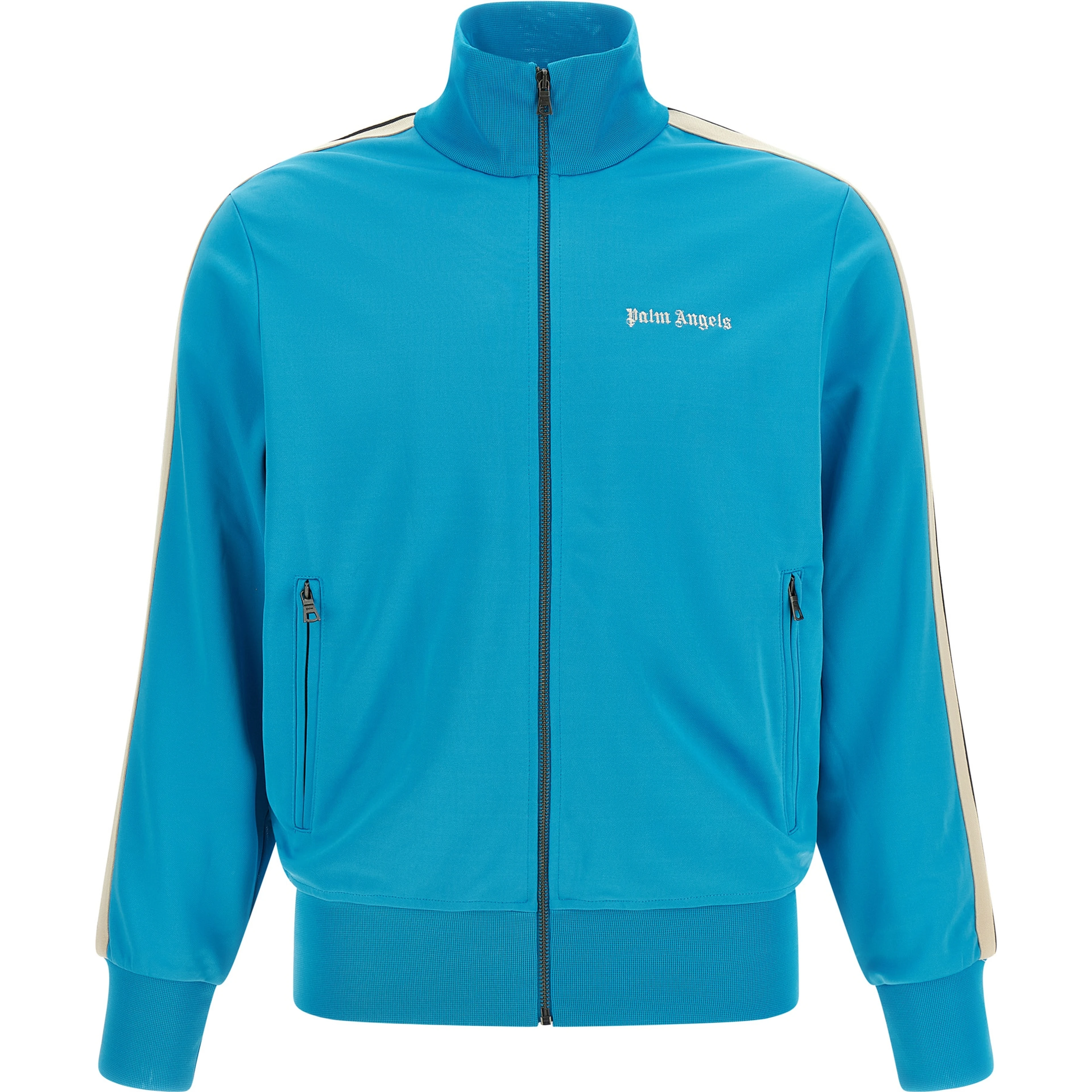 Blue Polyester Sweatshirt
