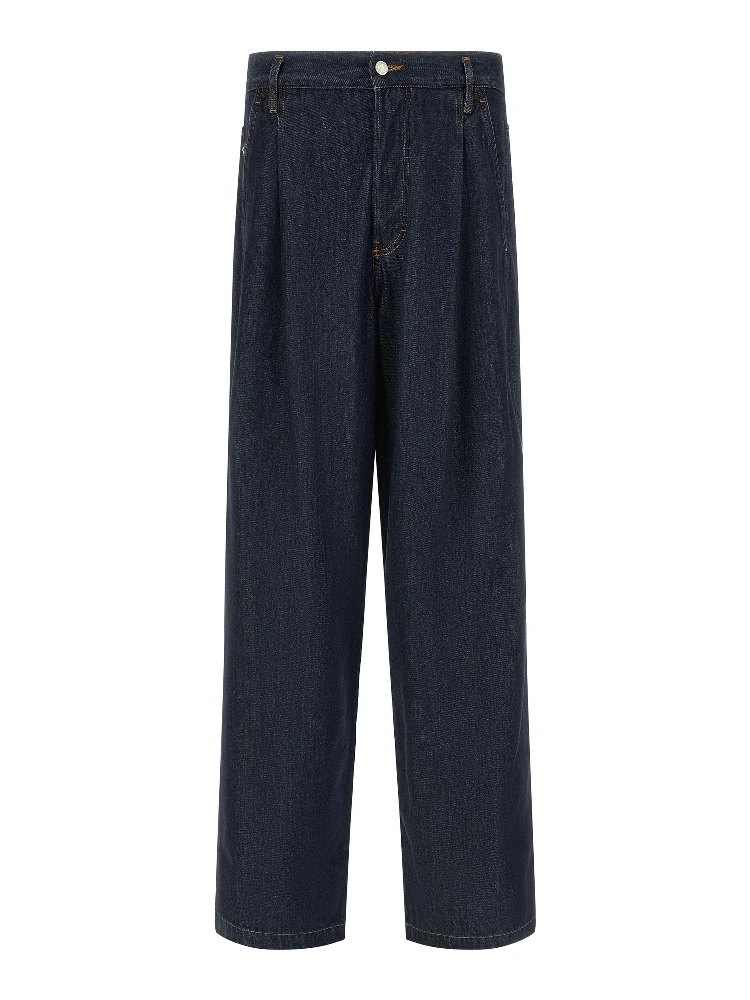 Blue Cotton Jeans Denim