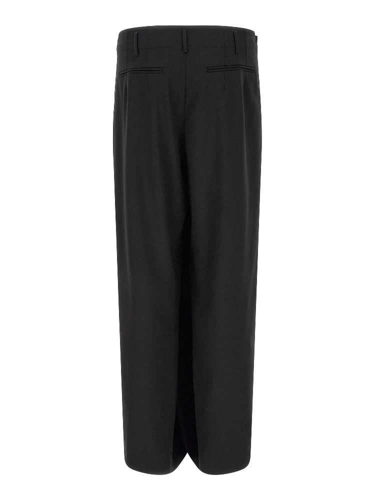 Black Virgin Wool Dress Pants alternative