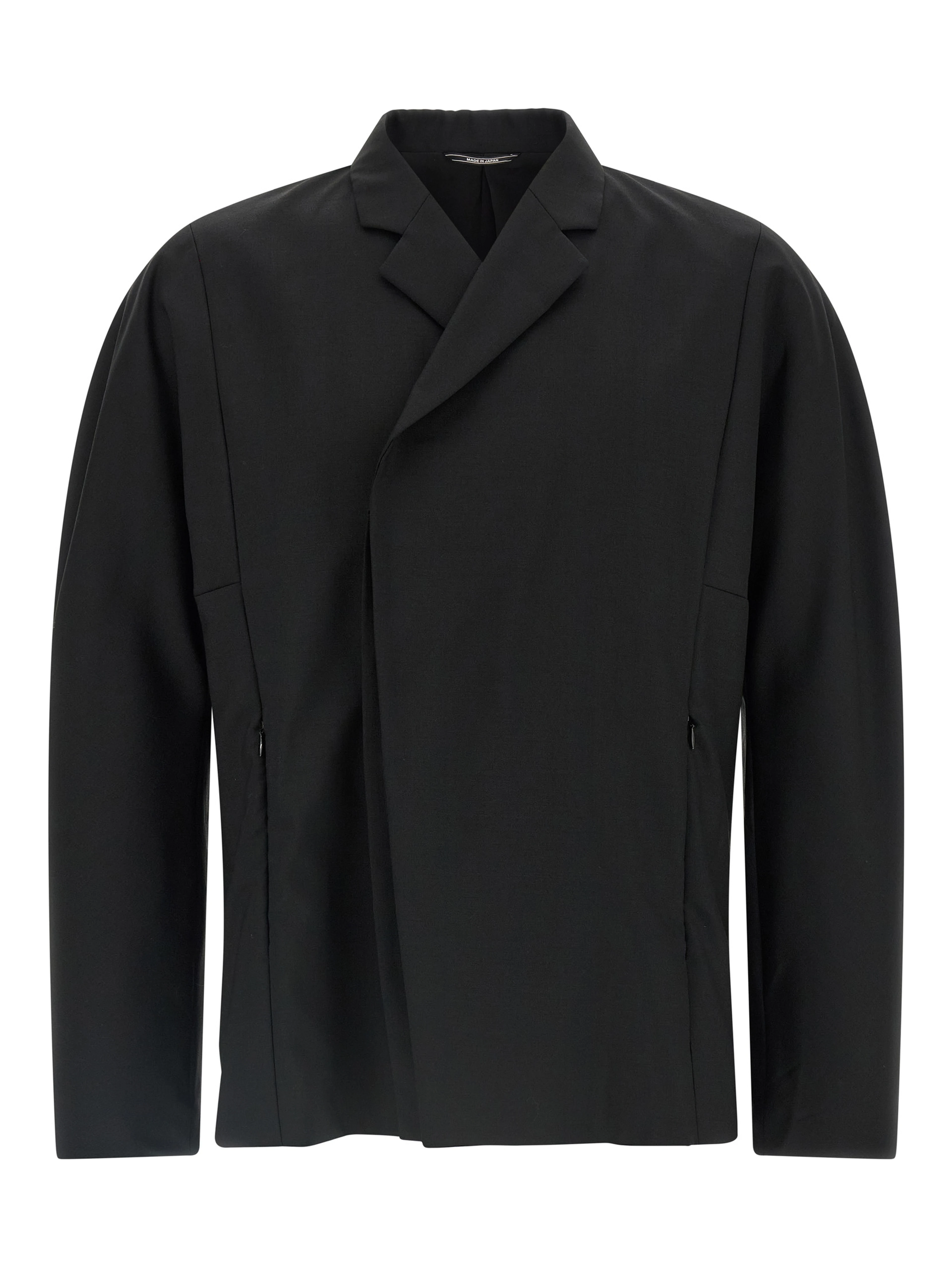 Black Wool Blazer