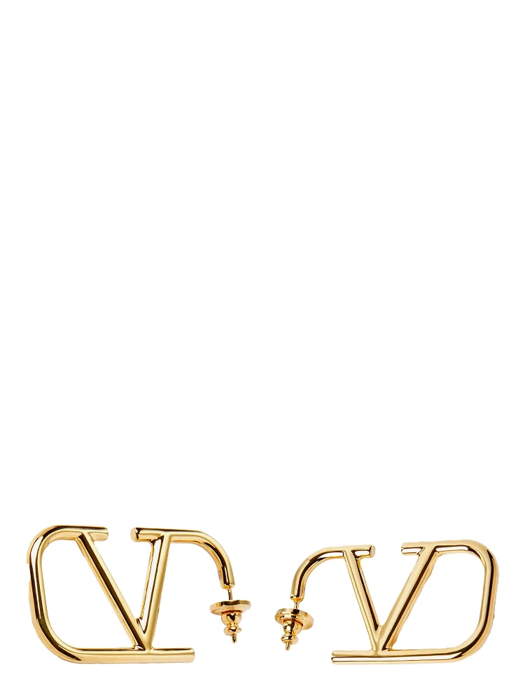 Gold Brass Earrings