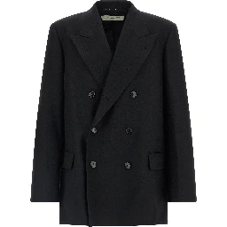 Black Wool Blazer