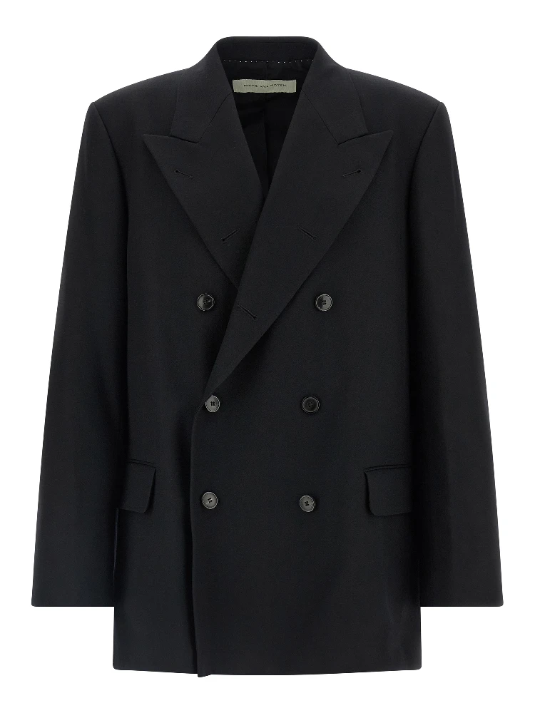 Black Wool Blazer