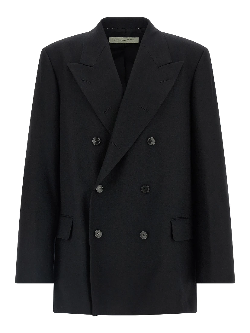 Black Wool Blazer