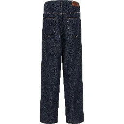 Blue Cotton Jeans Denim