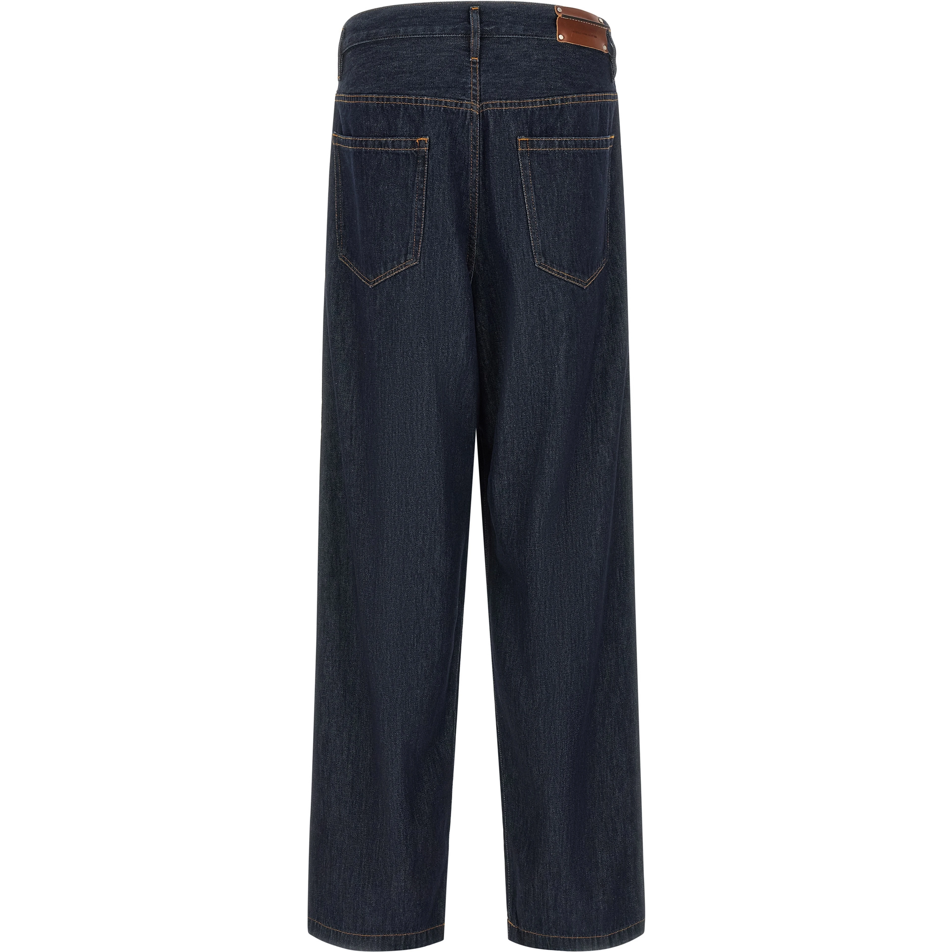 Blue Cotton Jeans Denim