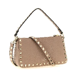 Multicolor Calfskin Shoulder Bag