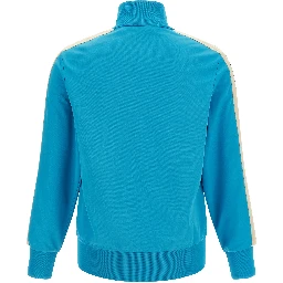 Blue Polyester Sweatshirt