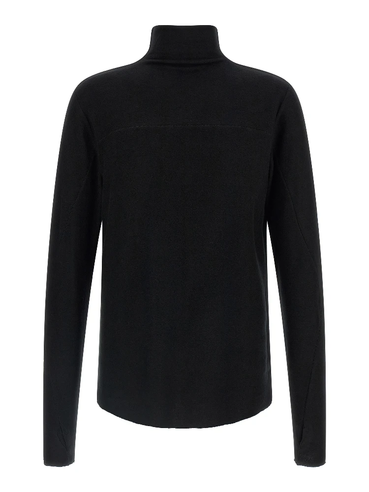 Black Viscose Cardigan
