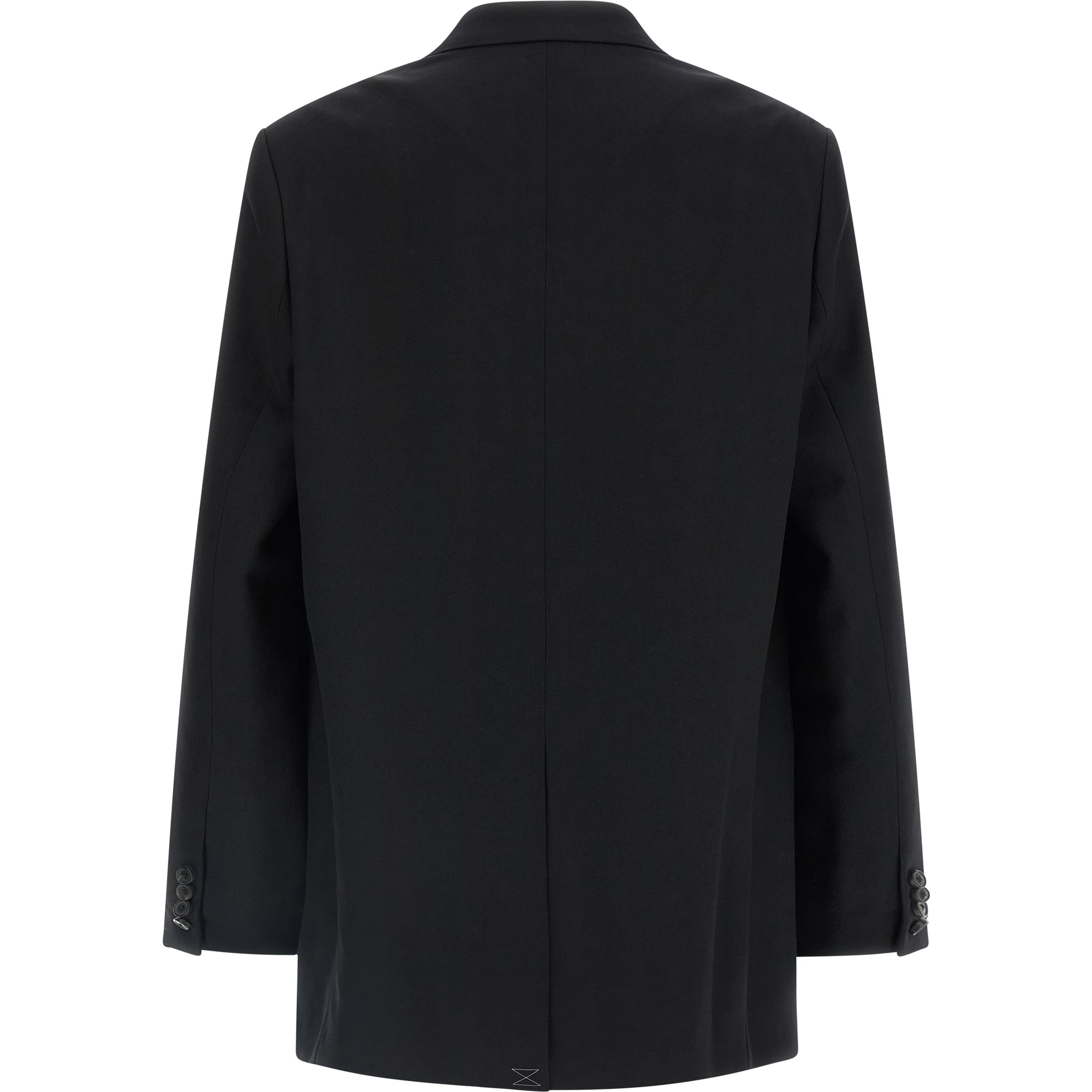 Black Wool Blazer
