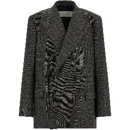 Gray Wool Blazer