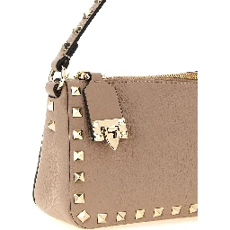 Multicolor Calfskin Shoulder Bag