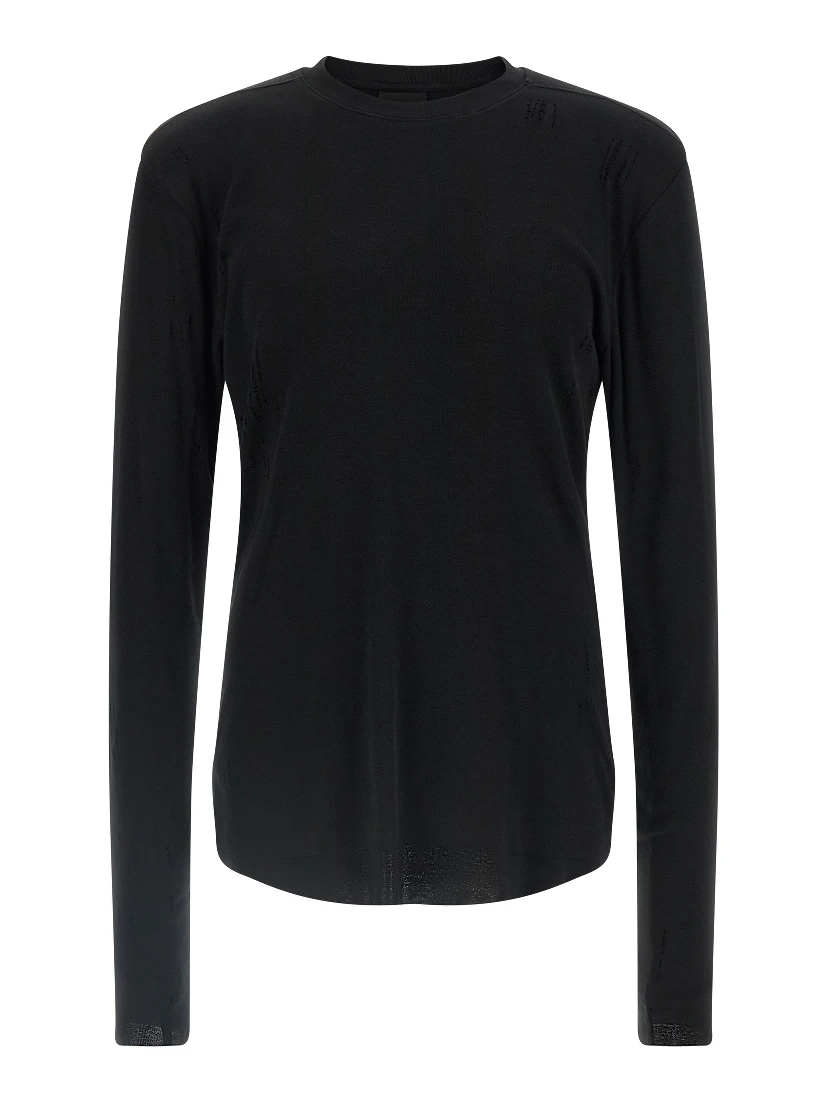 Black Cotton T-Shirt