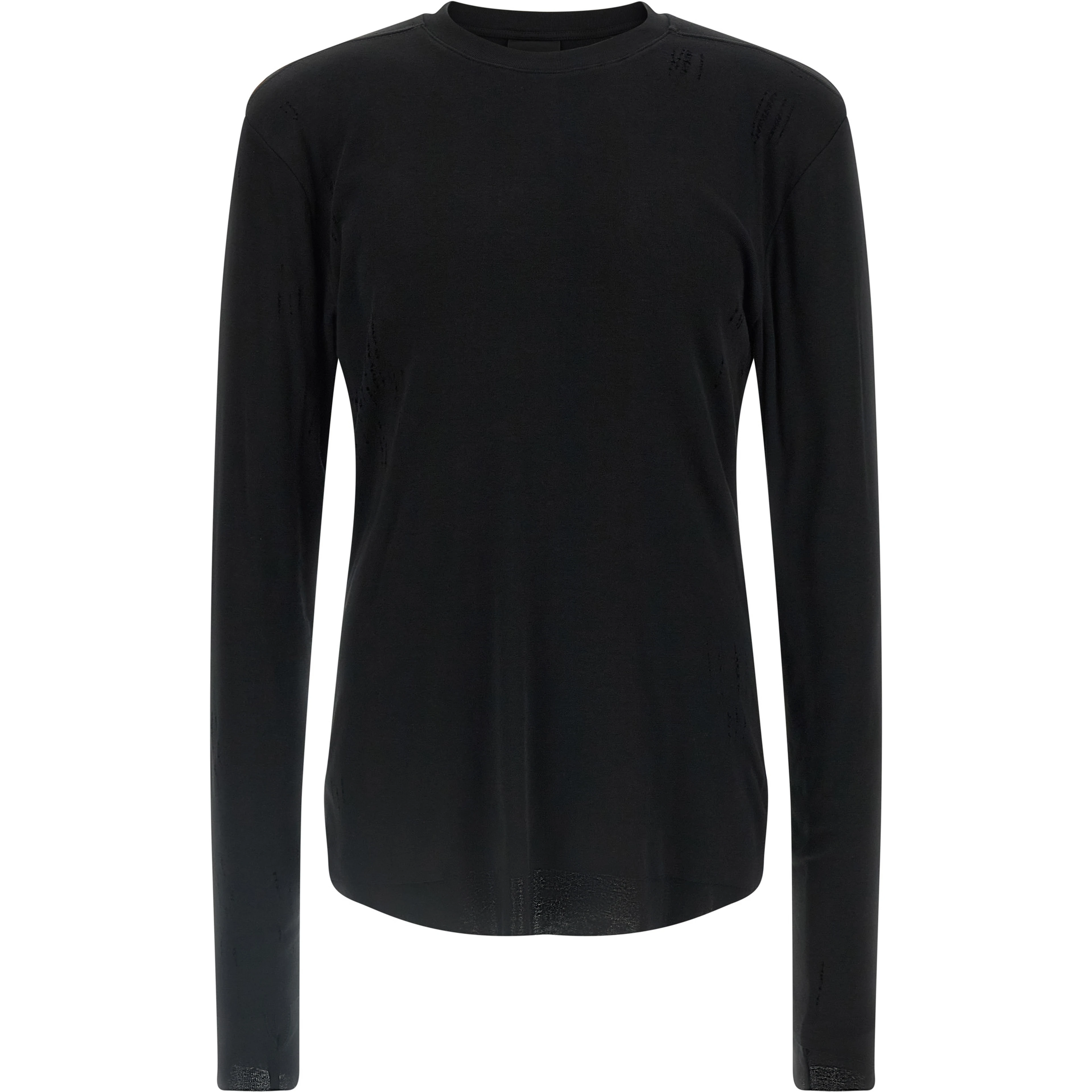 Black Cotton T-Shirt
