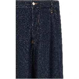 Blue Cotton Jeans Denim