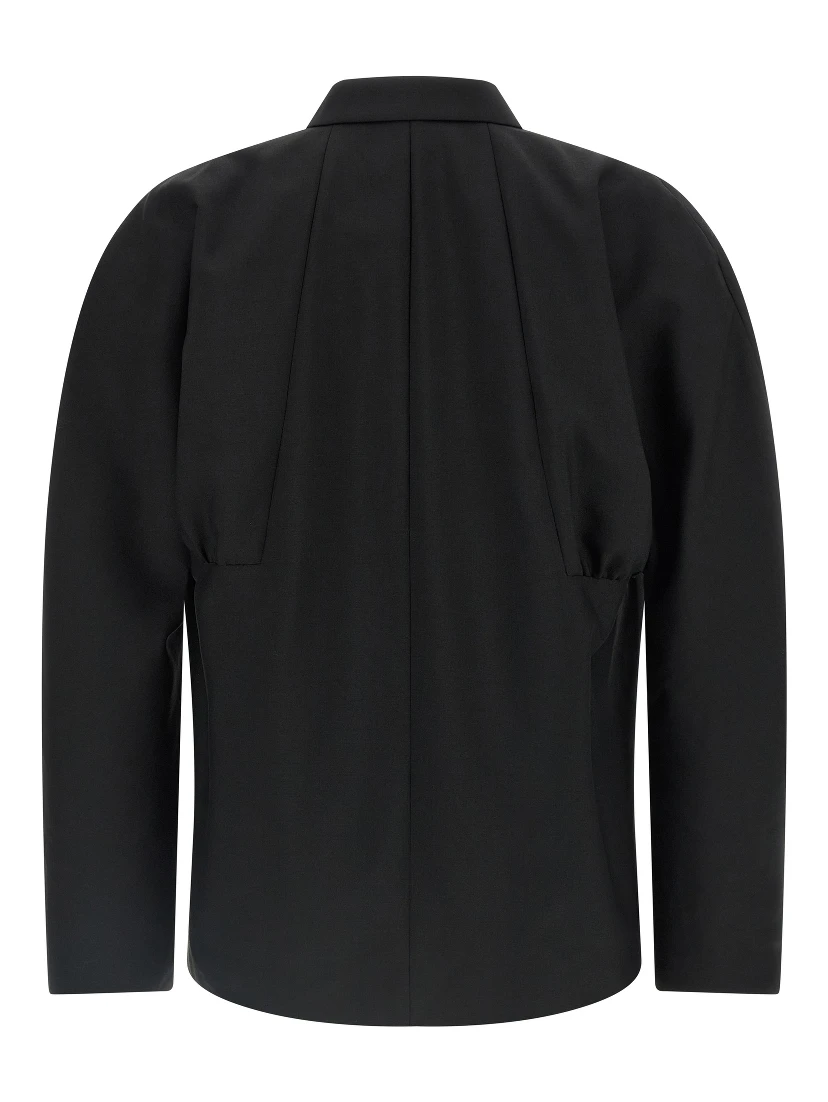 Black Wool Blazer