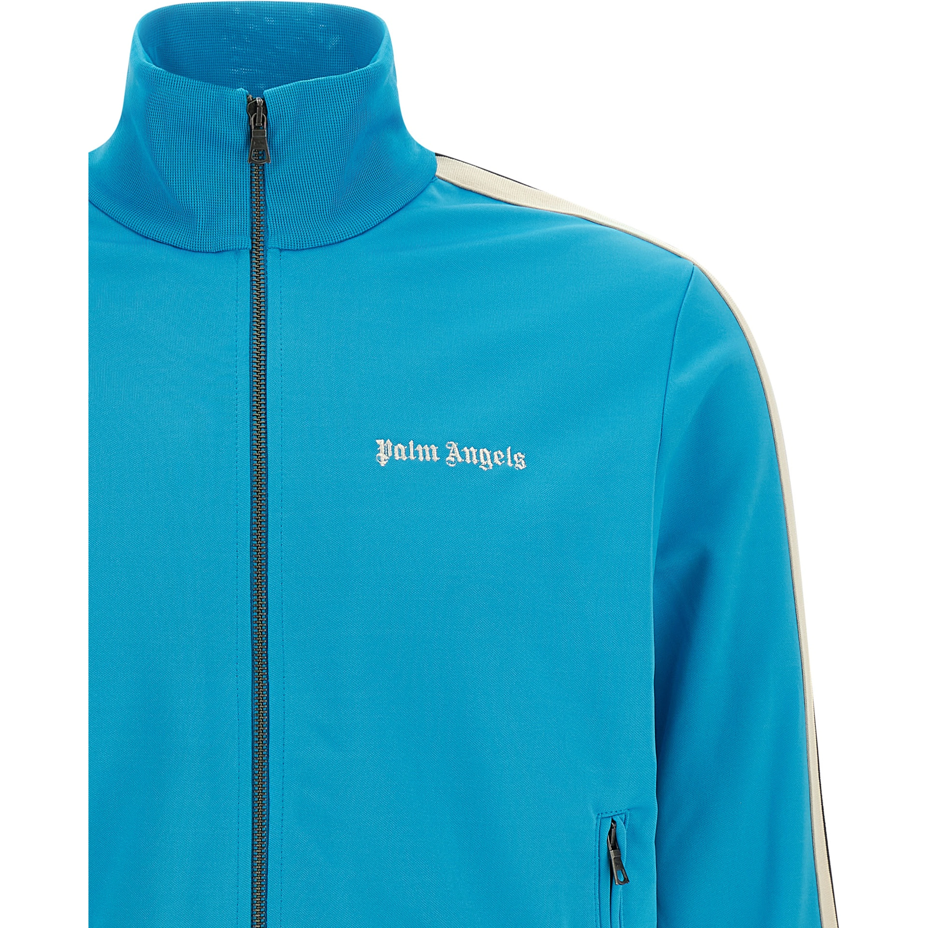 Blue Polyester Sweatshirt
