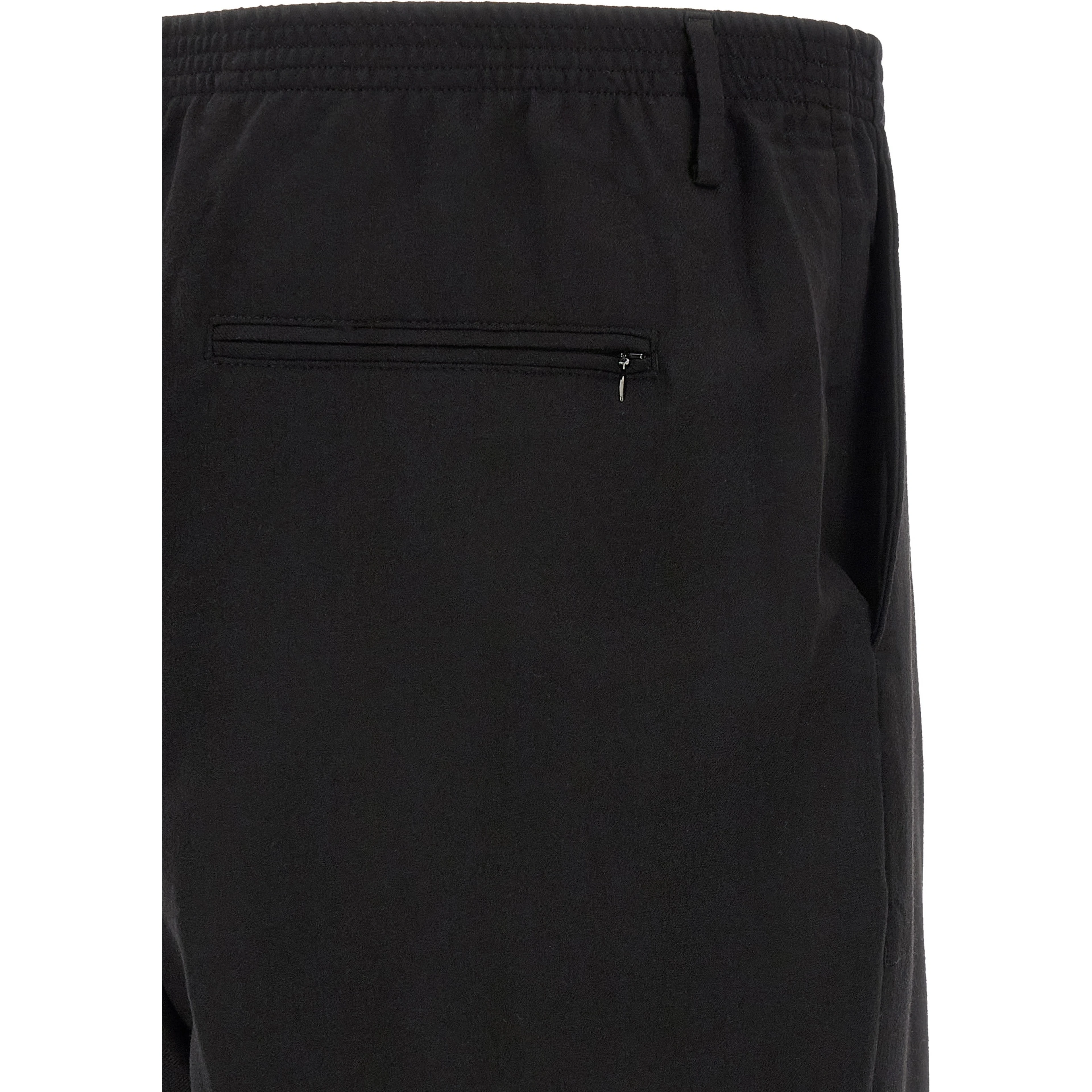 Black Virgin Wool Dress Pants