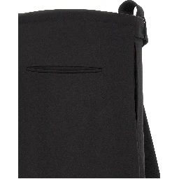 Black Virgin Wool Dress Pants