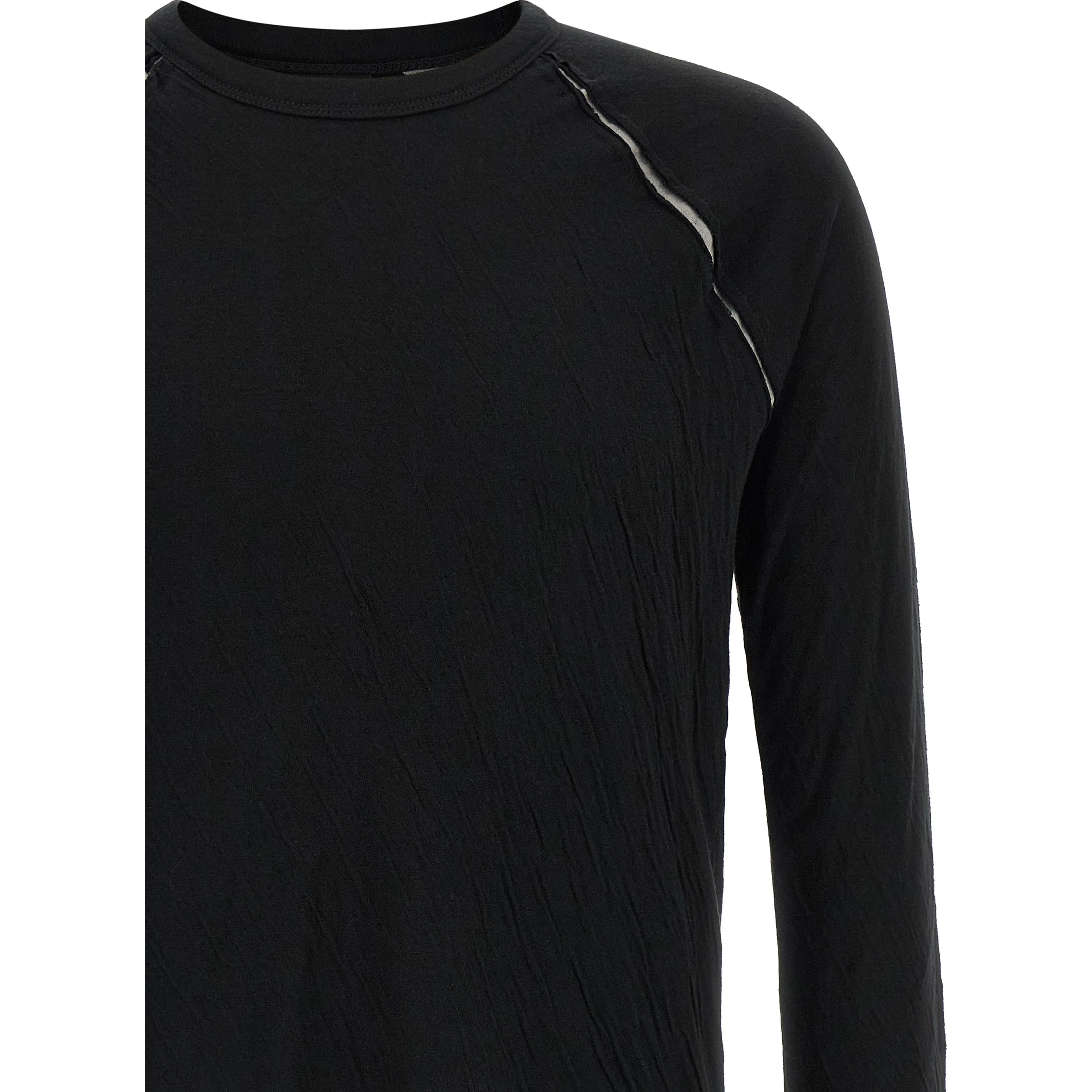 Black Cotton T-Shirt