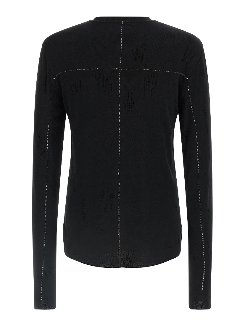 Black Cotton T-Shirt