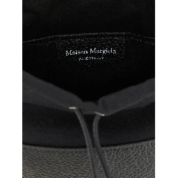 Black Calfskin Shoulder Bag