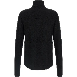 Black Viscose Cardigan
