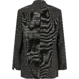 Gray Wool Blazer