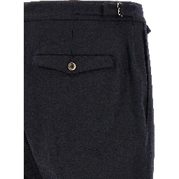Black Virgin Wool Dress Pants