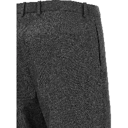 Gray Wool Dress Pants