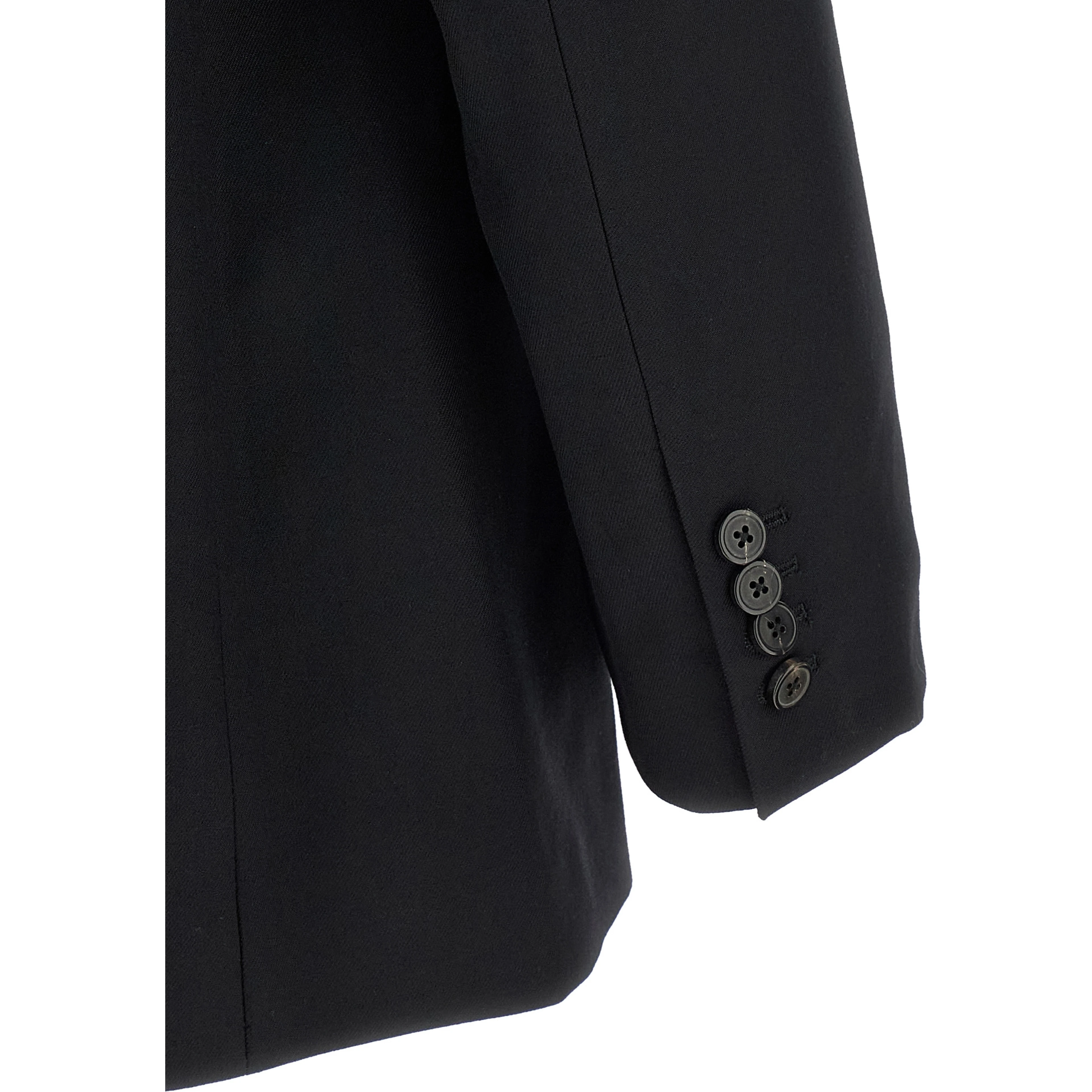 Black Wool Blazer
