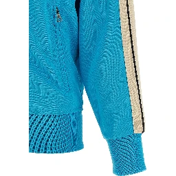 Blue Polyester Sweatshirt