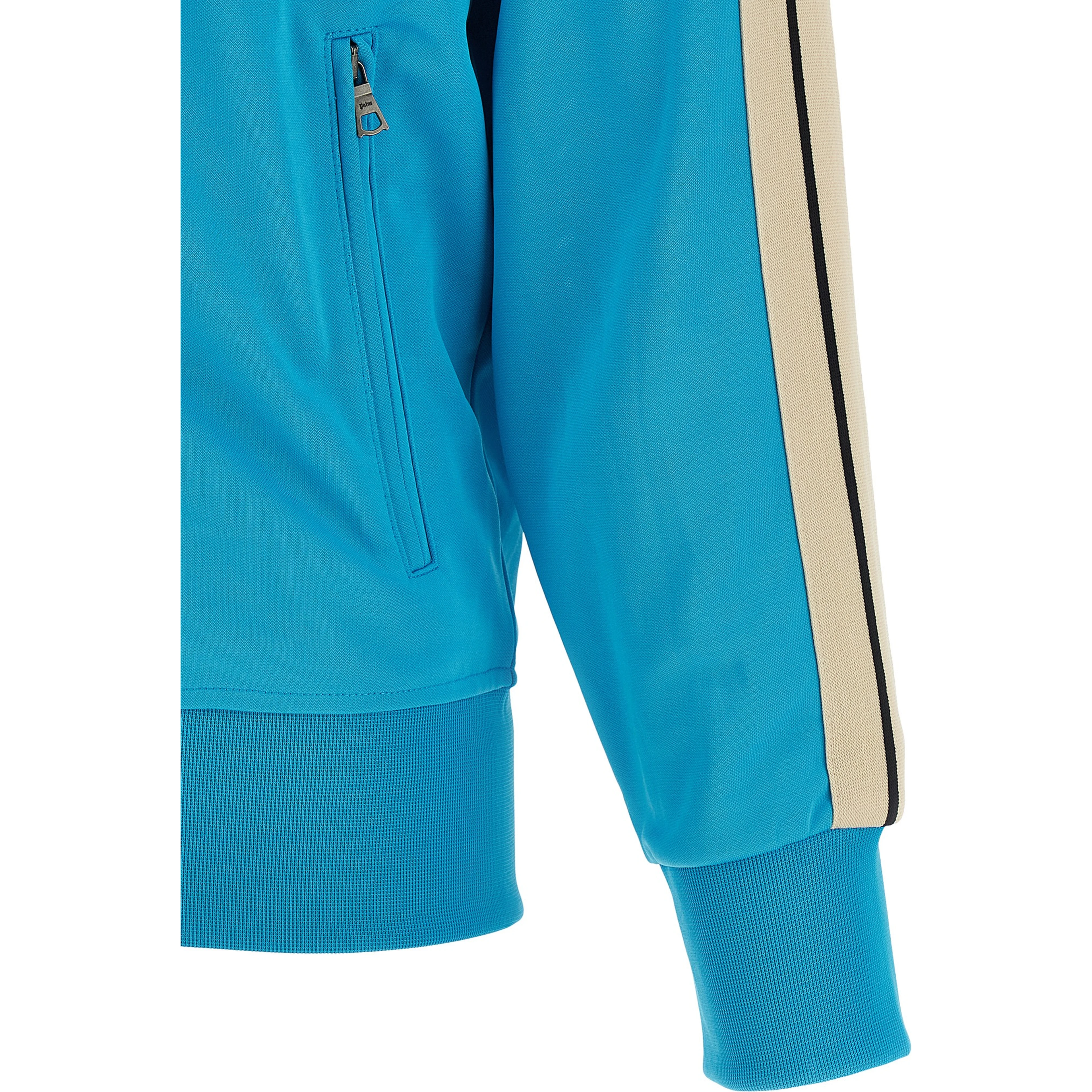 Blue Polyester Sweatshirt