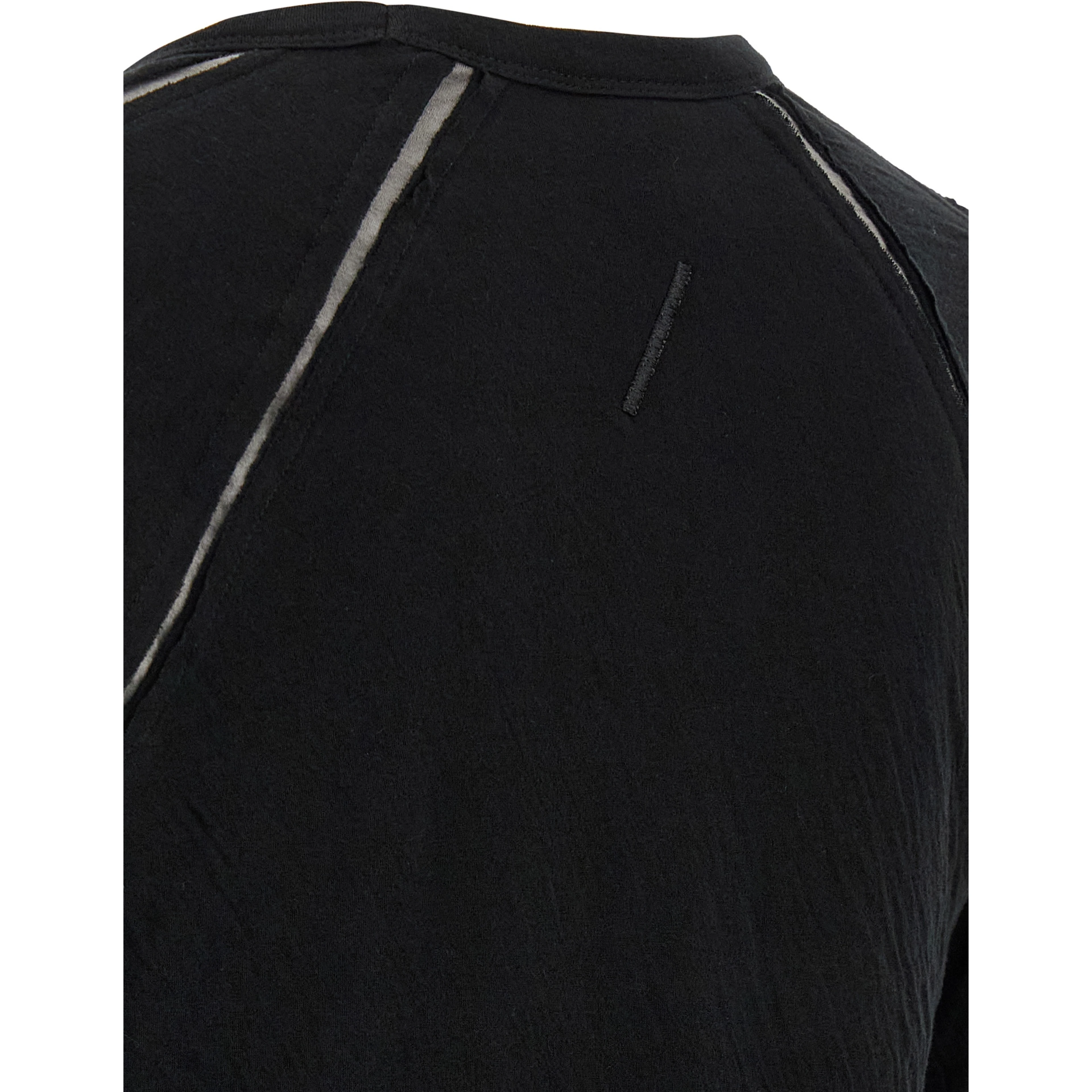 Black Cotton T-Shirt